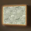 Klassiek - Botanisch - Groen Light Box met batterij (Wandlamp) middel 907 -z3d_website