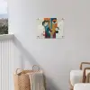 Geometrisch - Strakke vormen - Kleurrijk tuinposter los doek klein -sfeer8