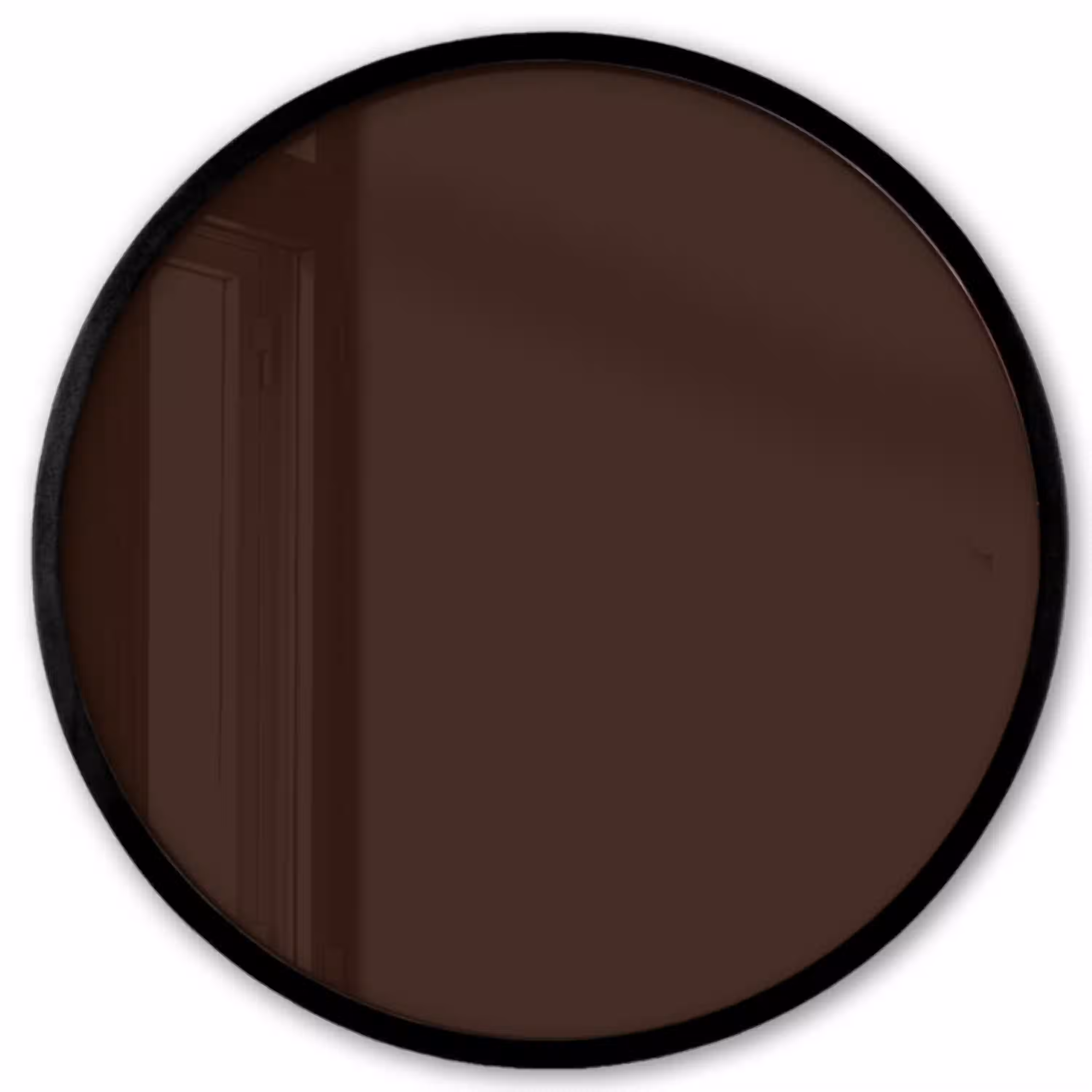 Dark - Chocolate - Bruin Fotolijst rond zonder passe partout klein 856 -3d