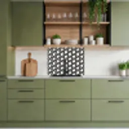 Zwart - Wit - Geometrisch - Patroon keuken achterwand 2 middel 865 -sfeer3