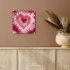 Hartvorm - Roze - Tie dye plexiglas 5mm klein -sfeer5