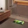 Zen - Stenen - Groen - Natuur - Bamboe Badmat klein -sfeer2