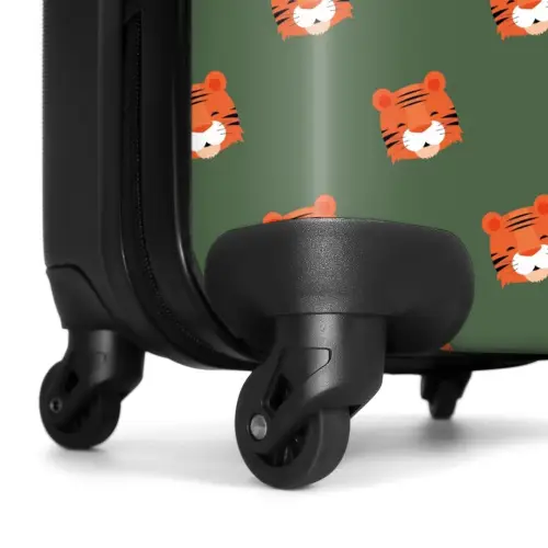 Tijger turbulentie NBS - Handbagage koffer - Unisex middel -wiel