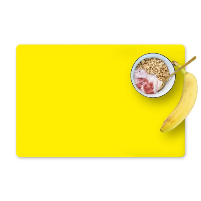 Placemat - 6 pieces - Yellow - Lemon - Neon - Colors