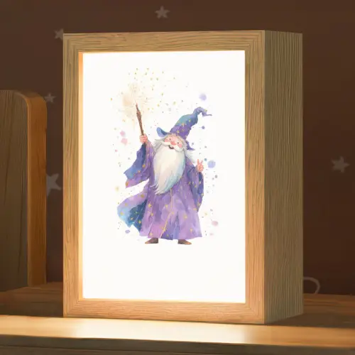 Tovenaar - Magie - Paars Light Box met kabel klein -zzz_3d_website