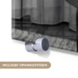 Vrouw - Bubbels - Zwart - Wit plexiglas 5mm klein -zzsysteem_NL