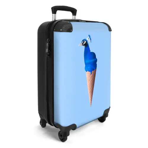 Pauwhoorntje Koffer - NBS - Handbagage middel -productfoto_3d