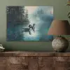 Bos - Water - Eenden - Mistig PET vilt klein -sfeer2