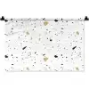 Terrazzo - Patroon - Wit - Neutraal Wandkleed katoen klein 269 -zz3d
