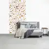Terrazzo -  Patroon - Wit - Urban fotobehang vinyl groot 64 -slaapkamer