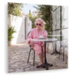 Ochtendjas - Krulspelden - Roze plexiglas 5mm klein -zzzproduct_nieuw