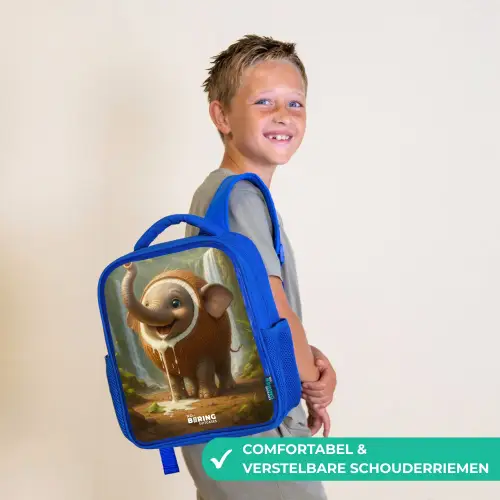 Coconote Elephante Kinderrugzak - Blauw middel -sfeer3_NL