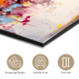 Aquarel - Boom - Kunst - Abstract aluminium wit klein -closeup_DE