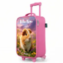 Cavia - Natuur - Dier Kinderkoffer - Roze klein -productfoto_schuin