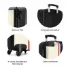 111 NBS - Handbagage koffer - Volwassenen Unisex middel zzzzzzzbolletjes_FR