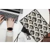 Abstract - Patroon - Zwart laptophoes neopreen klein 279 -bureau