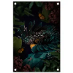 Kaketoe - Vogel - Jungle tuinposter los doek klein -3d