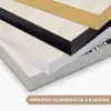 Bogen - Donkergroen - Lijnen Textielframe zwart klein -USP_kleurenNL