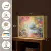 Landschap - Olieverf - Kleurrijk - Natuur Light Box met batterij (Wandlamp) middel -USP_websiteoverzichtNL