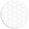 Grafisch - Patroon - Modern Wandcirkel kunststof plaat 5mm dik klein 188 -3d
