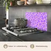 Paars - Vlekken - Geel - Pastel keuken achterwand spatscherm klein 900 -usp_NL