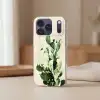 Cactus - Groen - Minimalistisch Telefoonhoesje iPhone 17 Pro Max klein -sfeer2