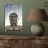 Boeddha hoofd - Buddha - Lucht - Spiritueel - Meditatie plexiglas 5mm klein -sfeer3