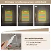 Getallen - Leren tellen voor kinderen - Getallenlijn - Cijfers - Educatief - Groen Light Box met kabel klein -USP_dimbaarNL