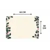 Takken - Winter - Planten - Licht Placemat vinyl groot -specs