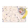 Terrazzo -  Patroon - Kleurrijk - Indigo Placemat vinyl groot 368 -zzzproduct_Kitchenyeah-website