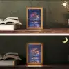 Kosmisch - lichtboom - Kerst - Kleurrijk Light Box met kabel (Tafellamp) klein -sfeer3