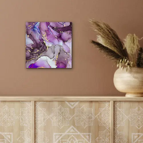 Marmer - Roze - Paars - Gold aluminium wit klein -sfeer4