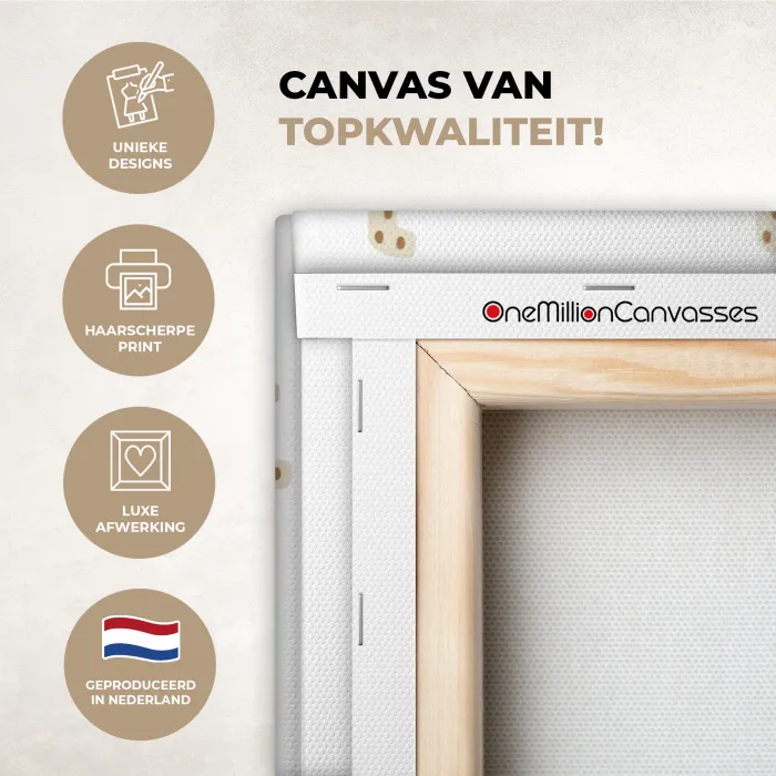 Illustratie - Kerstsokken - Wit canvas 2cm xxl 828 -sfeer2