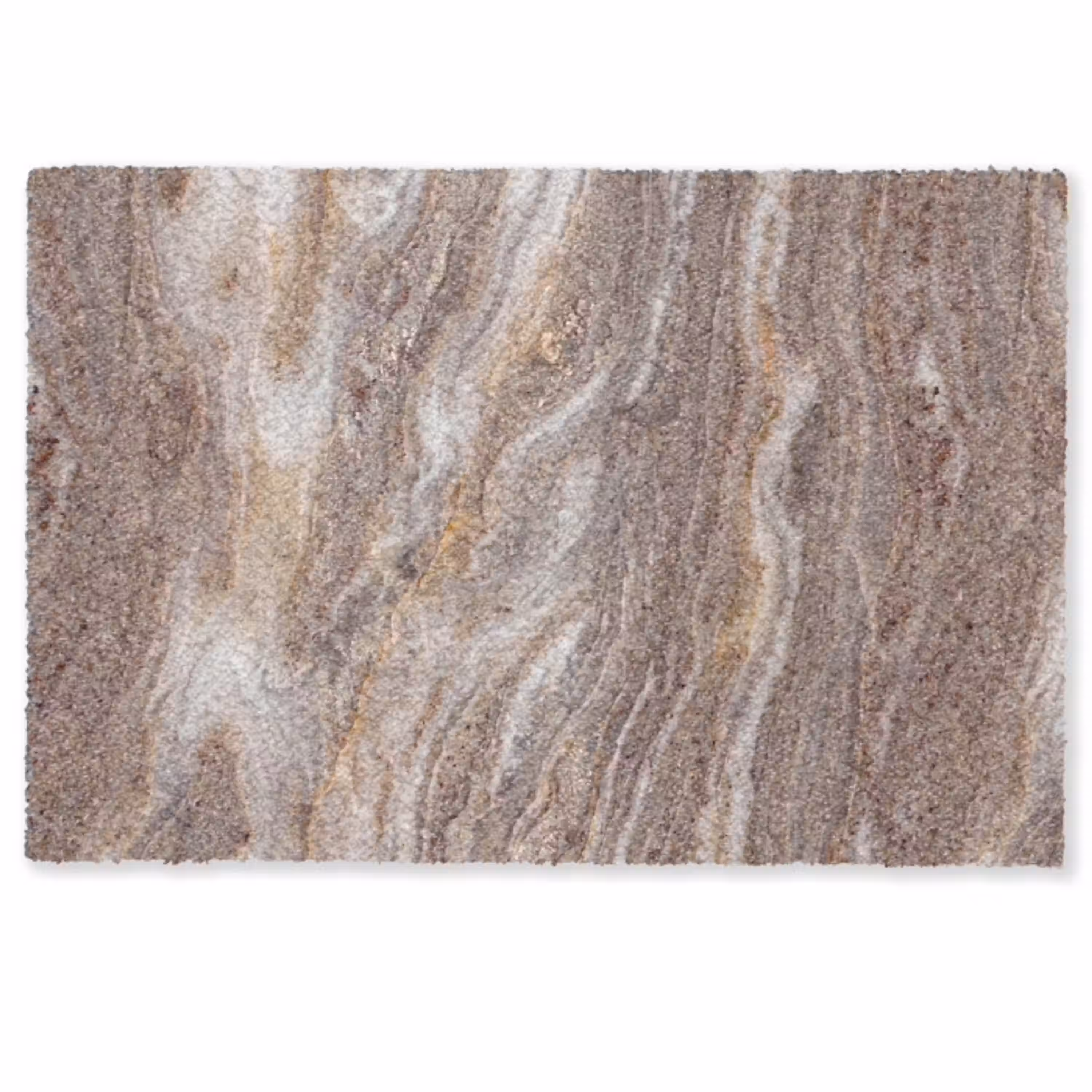 Textuur - Steen - Abstract - Beige Deurmat klein -zkaufland3d