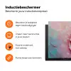 Schelp - Pastel - Pink Inductie beschermer vinyl 3mm klein -zzzzzzz-td-ups