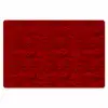 Rood - Patroon - Bloemen Placemat vinyl groot 368 -zzsfeer1_Kitchenyeah-website