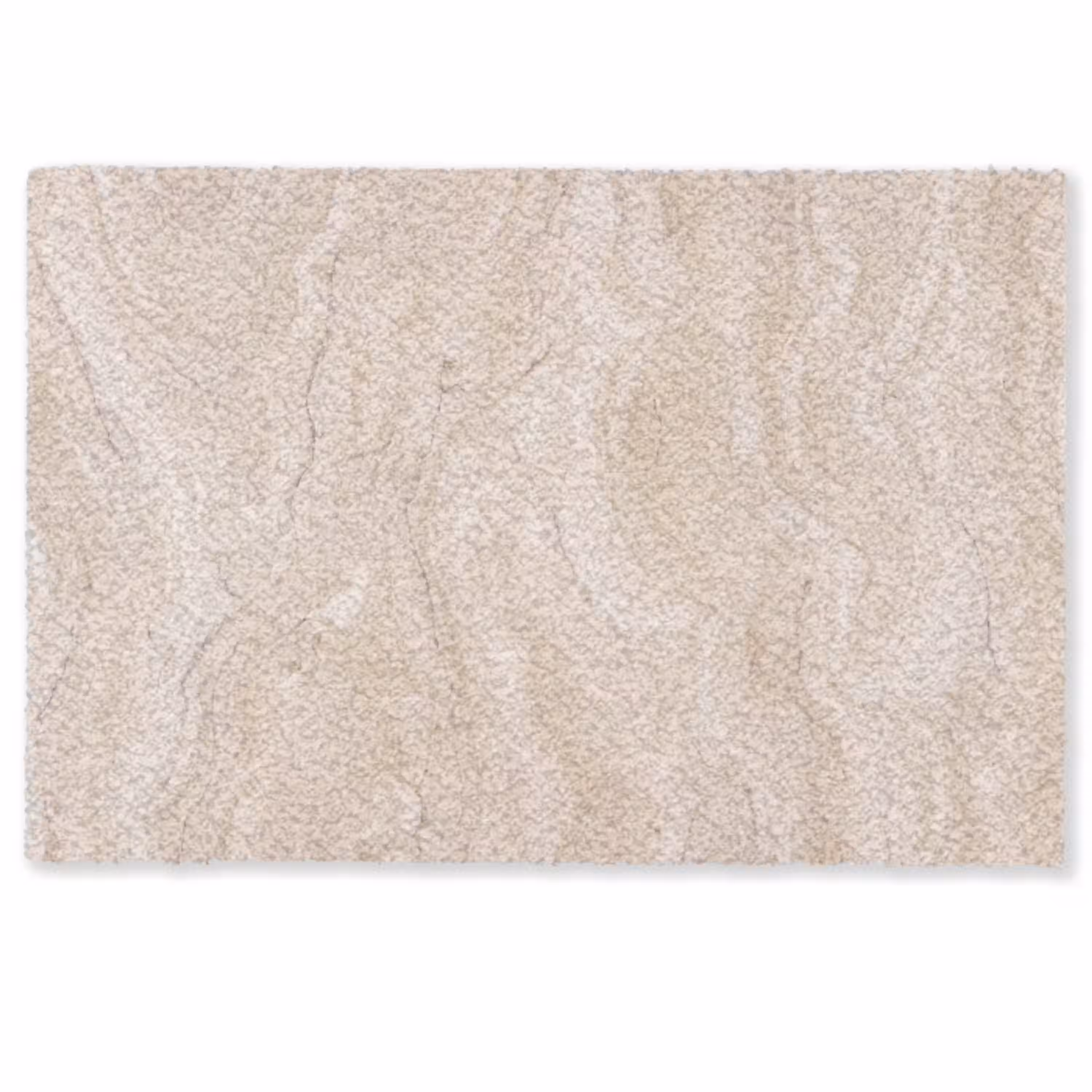 Marmer - Patroon - Beige - Steen - Abstract Deurmat klein -zkaufland3d