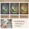 Natuur - Bomen - Bos - Groen - Zon - Gras - Planten Light Box met kabel (Tafellamp) klein -USP_lichtkleurNL