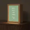 Grill - Groen - Zomer - Quote Light Box met kabel (Tafellamp) klein -z3d_website