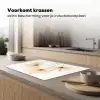 Elegantie in Transparantie Inductie beschermer vinyl 3mm klein -sfeer1