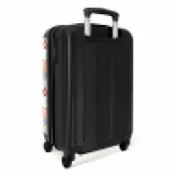 Zomer strand print kleurrijk NBS - Handbagage koffer - Volwassenen Unisex middel -achterkant