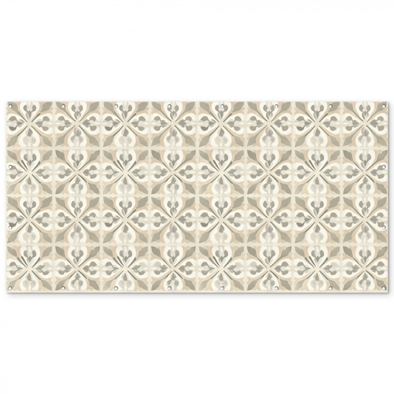 Tegel - Motief - Beige Balkonbeschermer Duitsland klein 596 -zz_3d