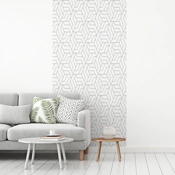 Grafisch - Patroon - Modern - Hexagon fotobehang vinyl groot 64 -woonkamer