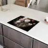 Bloemen - Jan Davidsz de Heem - Tijger - Schilderij - Stilleven - Oude meesters Inductie beschermer vinyl 3mm groot -sfeer8