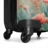 Bloemenveld met roze klaprozen NBS - Handbagage koffer - Kinderen Unisex middel -wiel