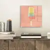 Waterijsje - Pasteltinten - Minimalistisch plexiglas 5mm klein -sfeer1