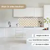 Patroon - Symmetrisch - Beige keuken achterwand 2 middel 871 -sfeer4_NL