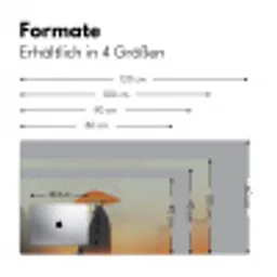 Minimalistisch - Silhouet - Oranje Muismat XXL klein -ysfeer5_duits