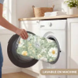 Klassiek - Bloemenpatroon - Kleurrijk Badmat klein 997 -USP_WasbaarFR