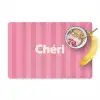 Gestreept - Roze - Chéri Placemat vinyl groot -zzzproduct_Kitchenyeah-website